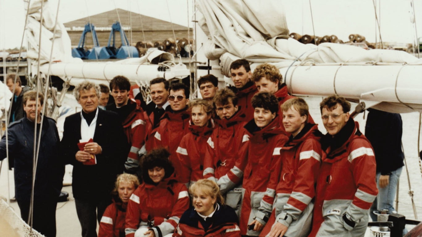 Enkele ervaringen die zijn opgedaan door Trainees op de Abel Tasman, DelfSail editie 1989