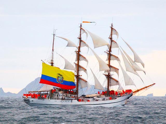 Tall Ship Guayas uit Ecuador