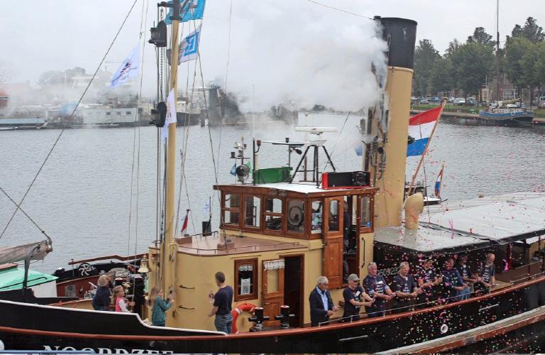 De Noordzee en festiviteiten aan boord